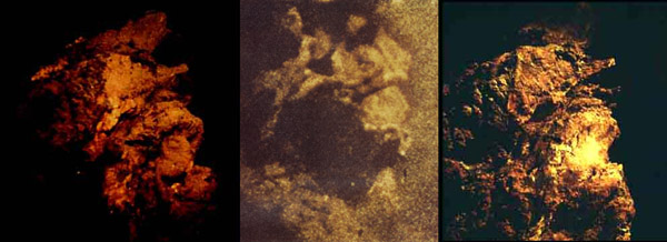 three gargoyle images